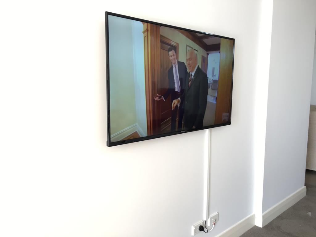 tv wall installation with capping in Farm Cove